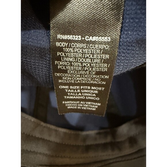 Nike Golf Blue Dri-FIT Adjustable Baseball Cap Hat One Size White Swoosh Logo - Picture 5 of 8